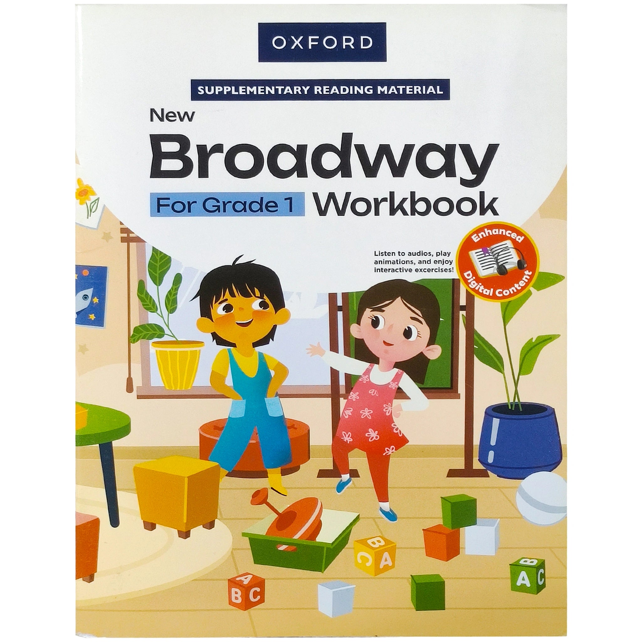 New Broadway Workbook For Grade 1 Oxford - Saleemi Book Depot 