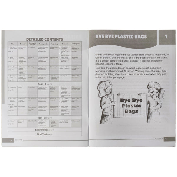 New Broadway Workbook For Grade 4 Oxford - Saleemi Book Depot 