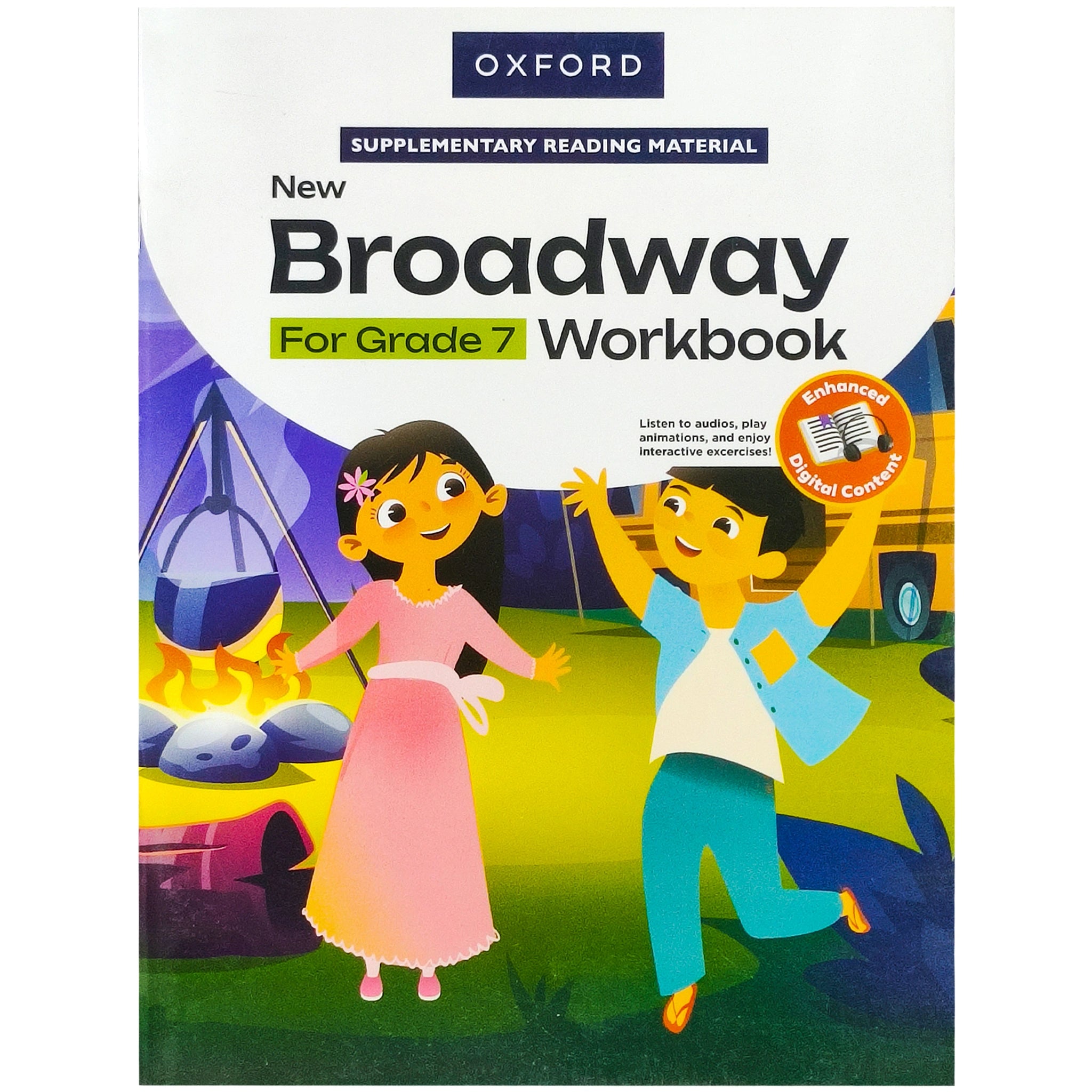 New Broadway Workbook For Grade 7 Oxford - Saleemi Book Depot 