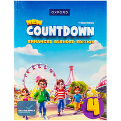 New Countdown Math Enhanced Blended Edition Class 4 oxford - Saleemi Book Depot 