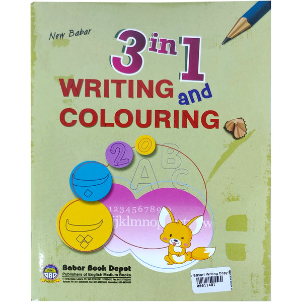 New Babar 3 in Writing and Colouring