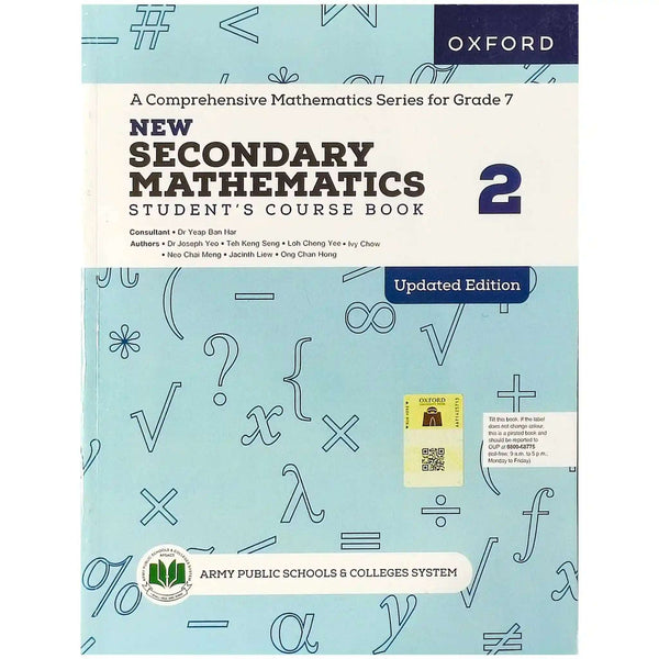 New Secondary Math 2 Course Book Oxford APS