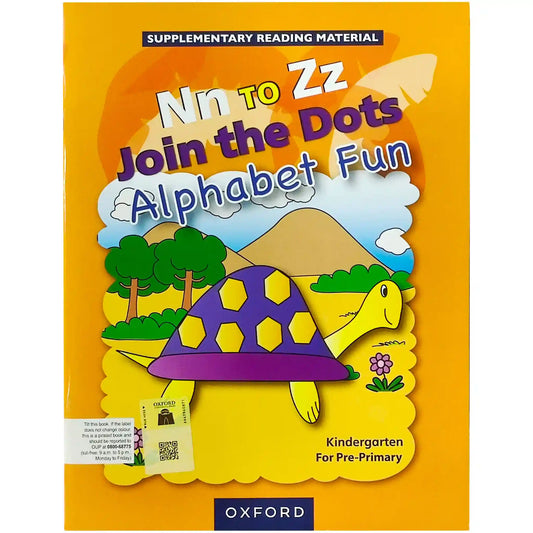Nn To Zz Alphabet Fun With Dots Kindergarten Oxford - Saleemi Book Depot 