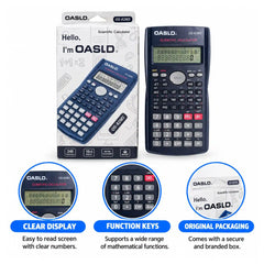 OASLD OS-82MS Scientific Calculator