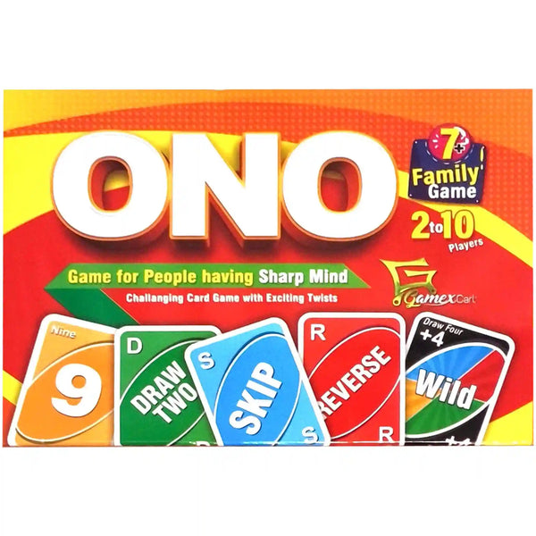ONO Family Game for 2 to 10 Players