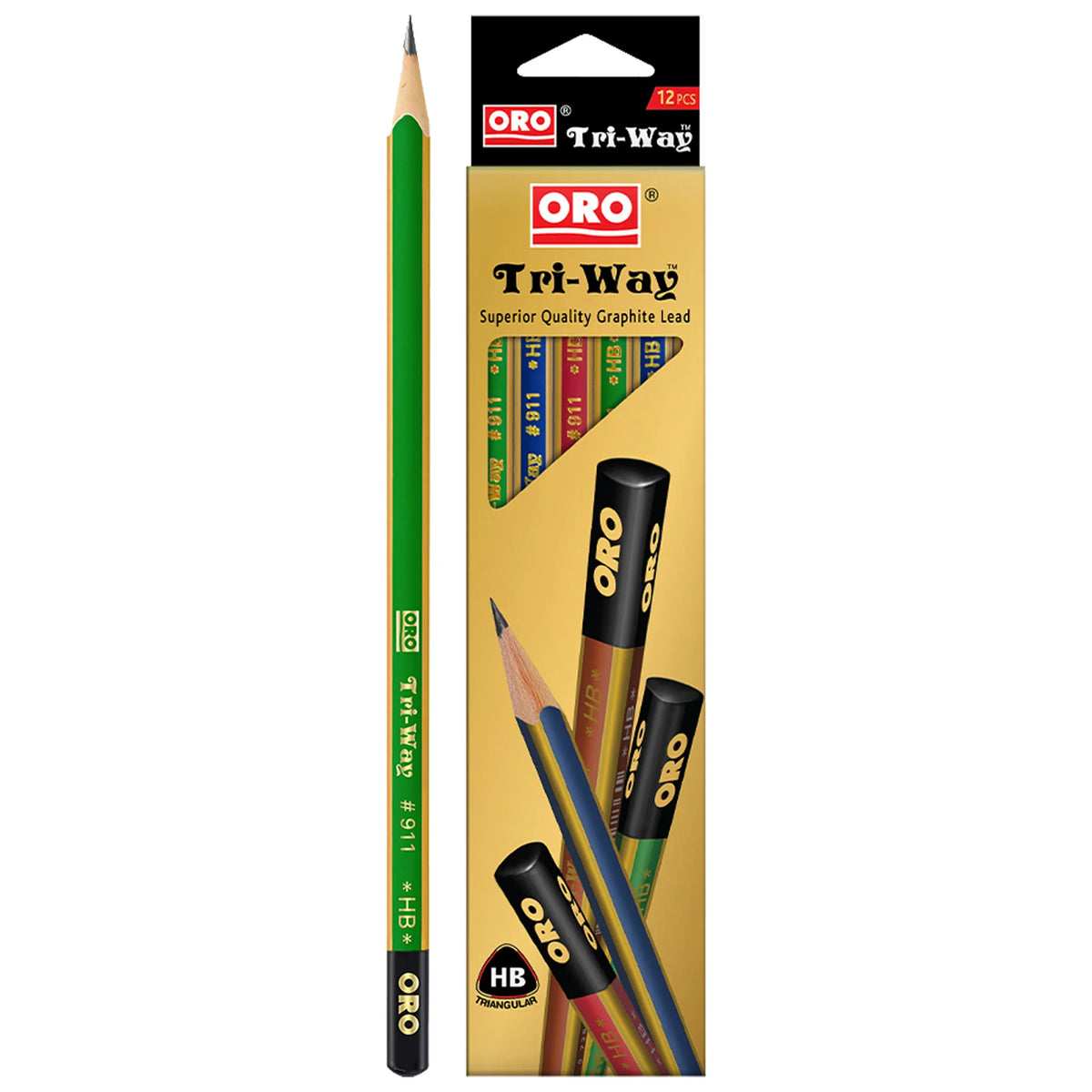 ORO Pencil Art No 911 12pcs - Saleemi Book Depot in pakistan