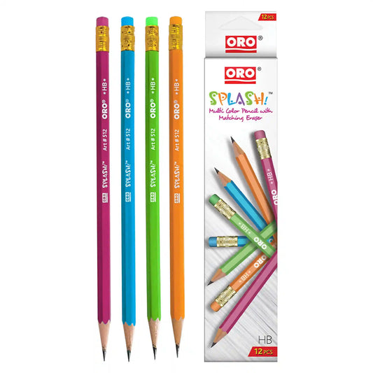 ORO Pencil Splash Art 512 12pcs