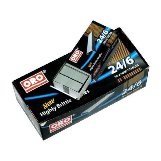 ORO Stapler Pin 24/6 Art No 641 1pcs - Saleemi Book Depot in pakistan