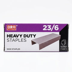 ORO Heavy Duty Staples Pins 23/6 - Saleemi Book Depot in pakistan