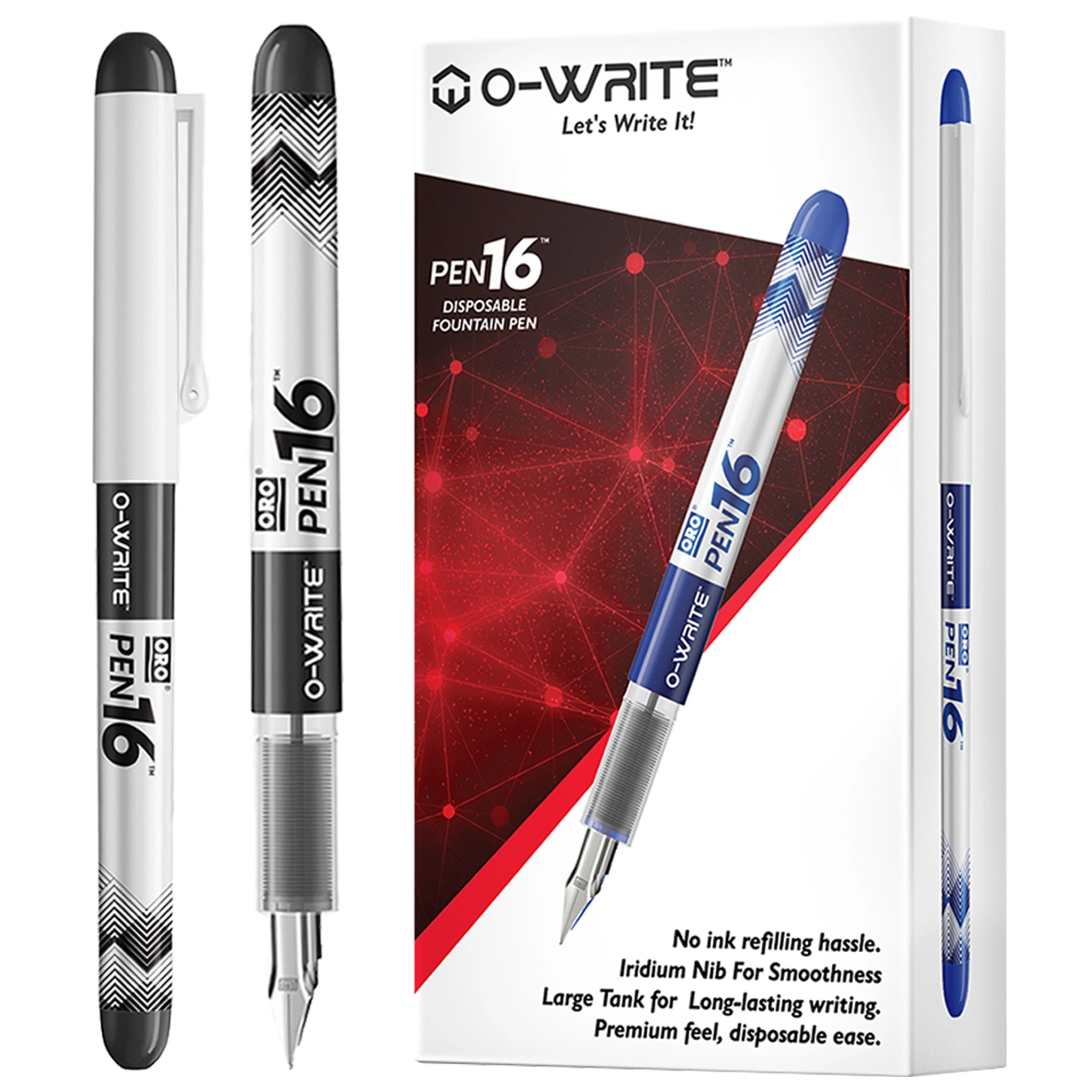 Oro 0-Write Ink Pen Art No 16 - Saleemi Book Depot 