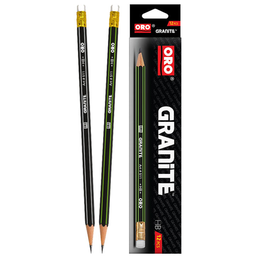 Oro Pencil GRANITE Art 511 12pcs - Saleemi Book Depot in pakistan