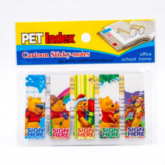 PET Index Cartoon Sticky-Notes - Saleemi Book Depot in pakistan