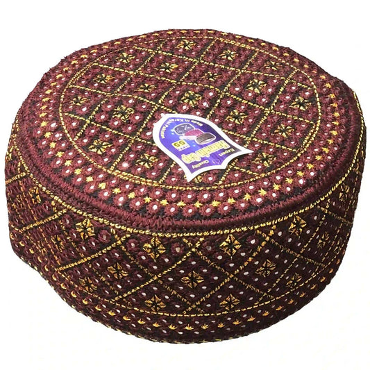 Pakistani Traditional Handmade Topi - Saleemi Book Depot 