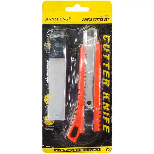 Paper Cutter Set 2pcs Jianzhong - Saleemi Book Depot 