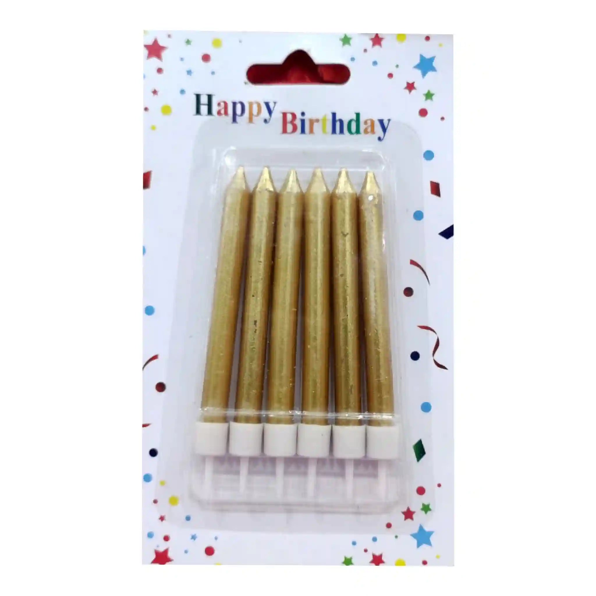 Party Chrome Candles 6 Pcs pack - Saleemi Book Depot in pakistan
