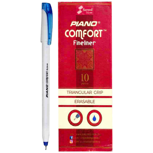 Piano Comfort Fineliner Blue Pointer - Saleemi Book Depot in pakistan