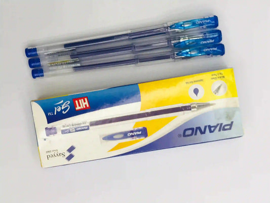 Piano Hit Gel Ball Pens 10Pcs Box - Saleemi Book Depot in pakistan
