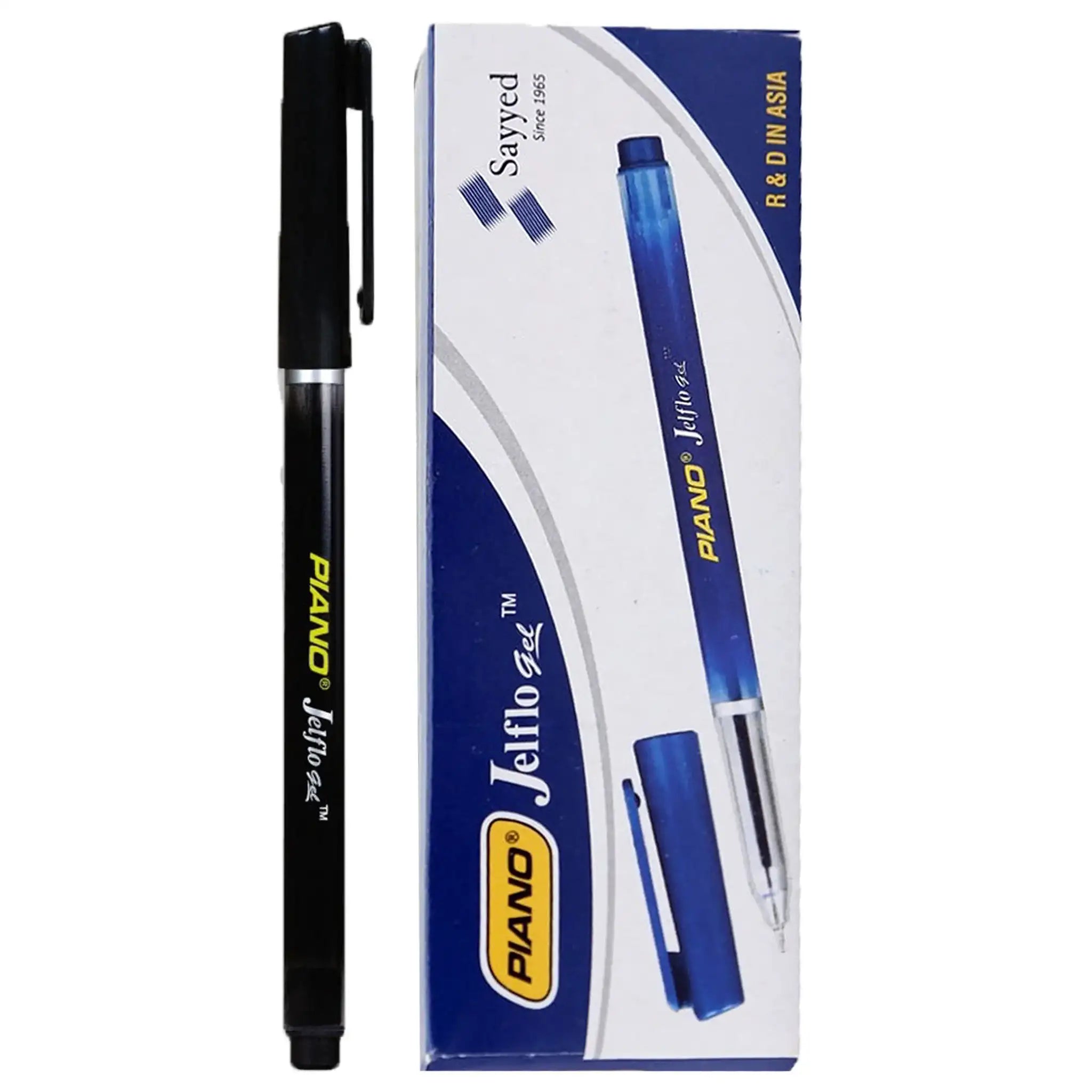 Piano Jelflo Gel Pen 10Pcs Box - Saleemi Book Depot in pakistan