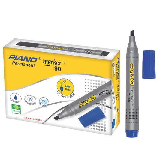 Piano Permanent Marker Blue 90