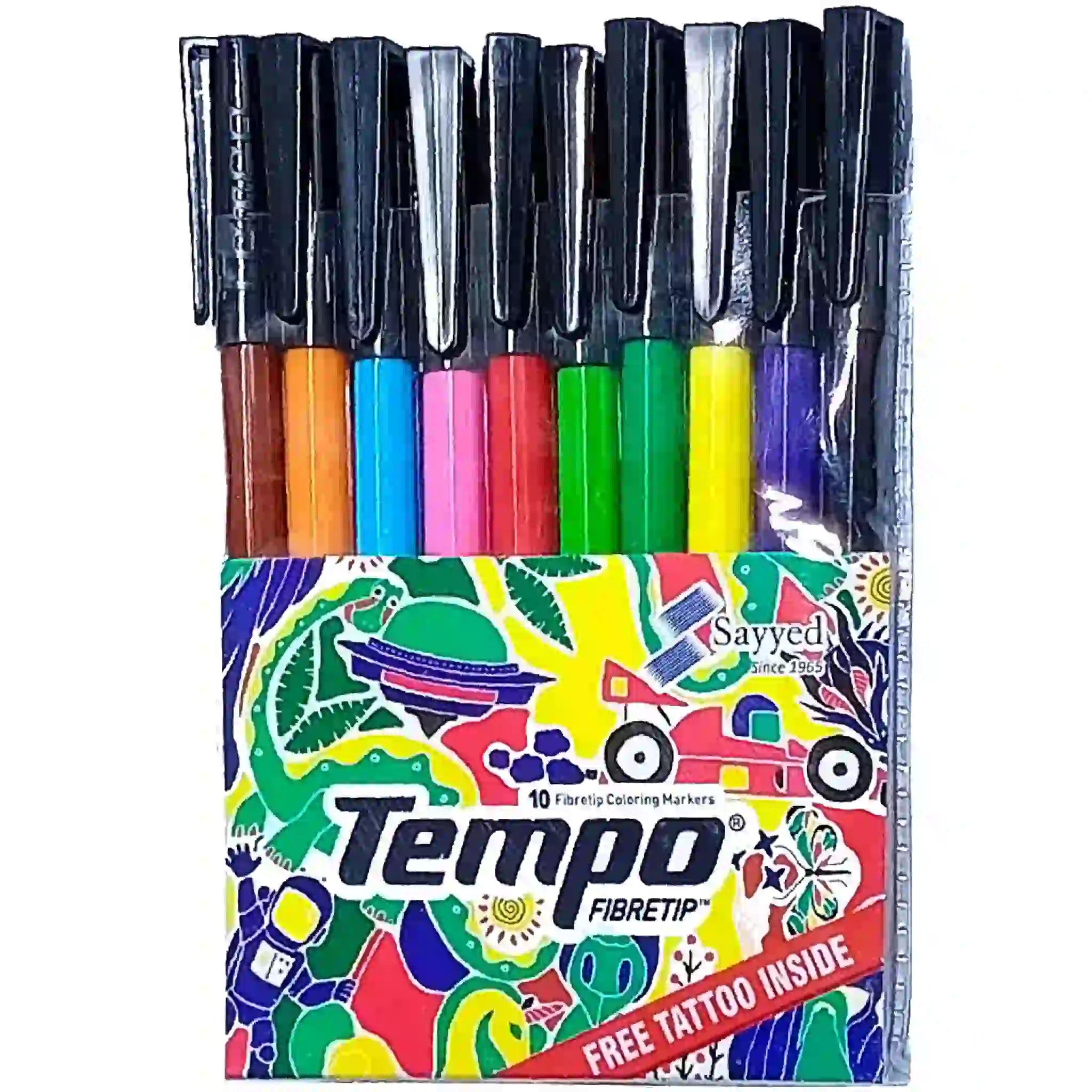 Piano Tempo Marker Colour Set 10Pcs Pack - Saleemi Book Depot in pakistan