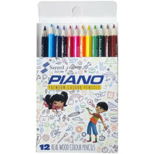Piano 12 Colour Premium Card