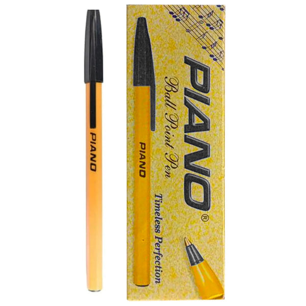 Piano Ball Point Pen Black