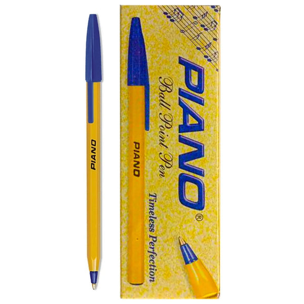 Piano Ball Point Pen Blue 