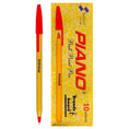Piano Ball Point Pen Red