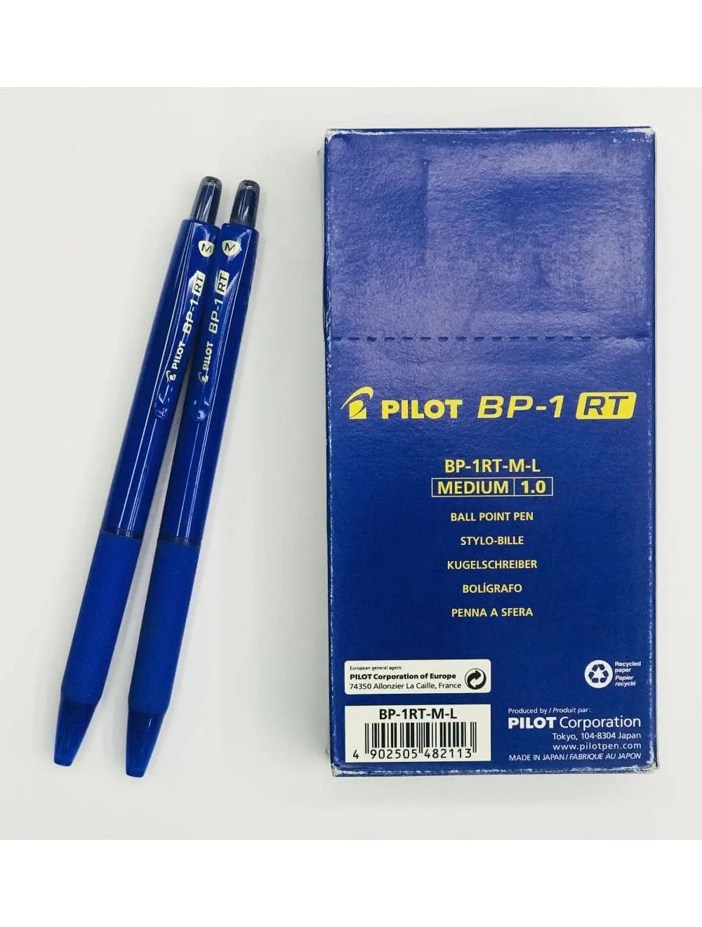 Pilot Ball Pen Bp-1 12Pcs Box - Saleemi Book Depot in pakistan