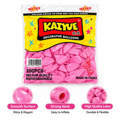 Plain Colored Latex Balloons