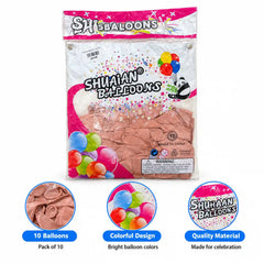 Plain Colored Latex Balloons