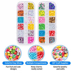 Polymer Beads Slices Craft Kit Box