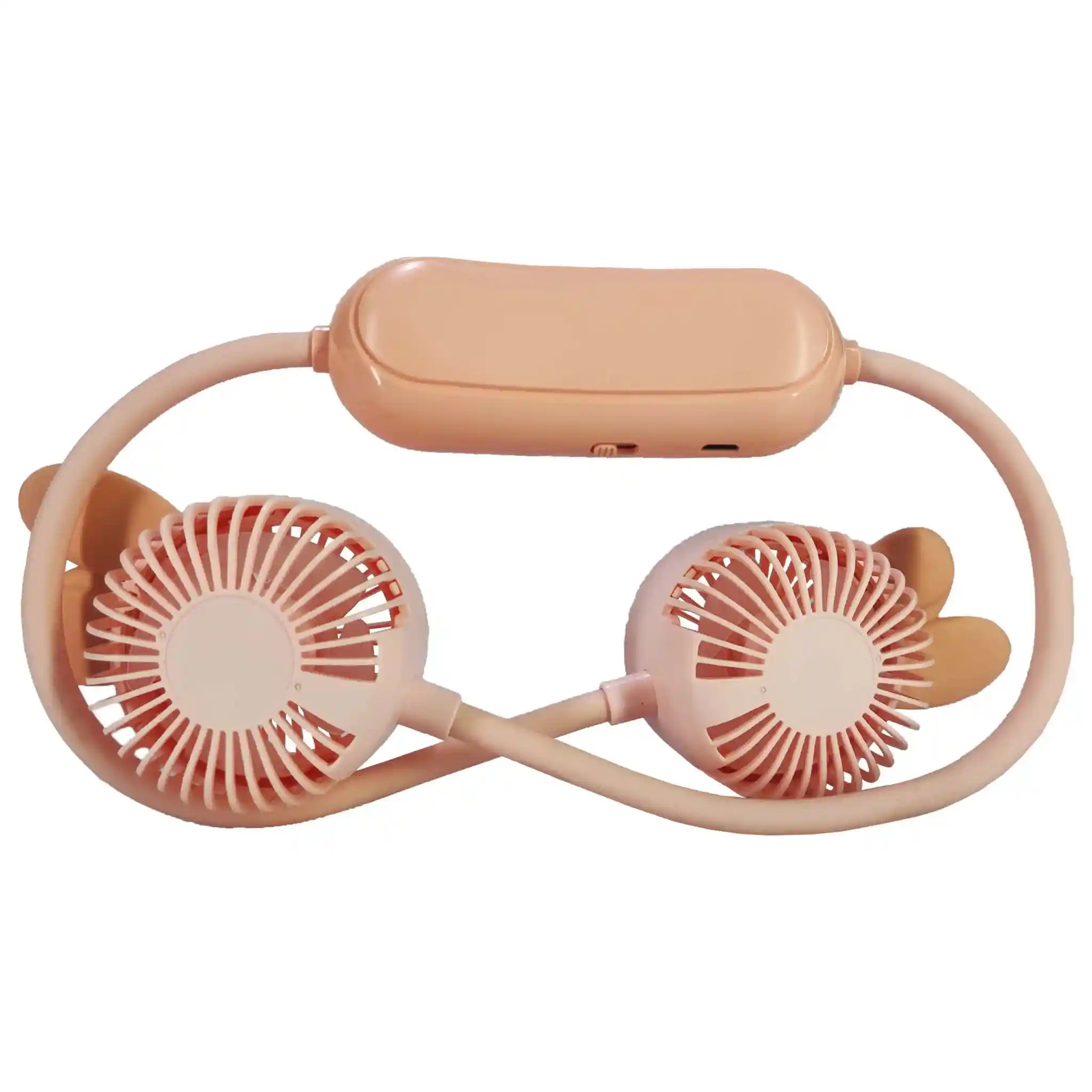 Portable Neckband Mini Fan USB Chargeable - Saleemi Book Depot in pakistan