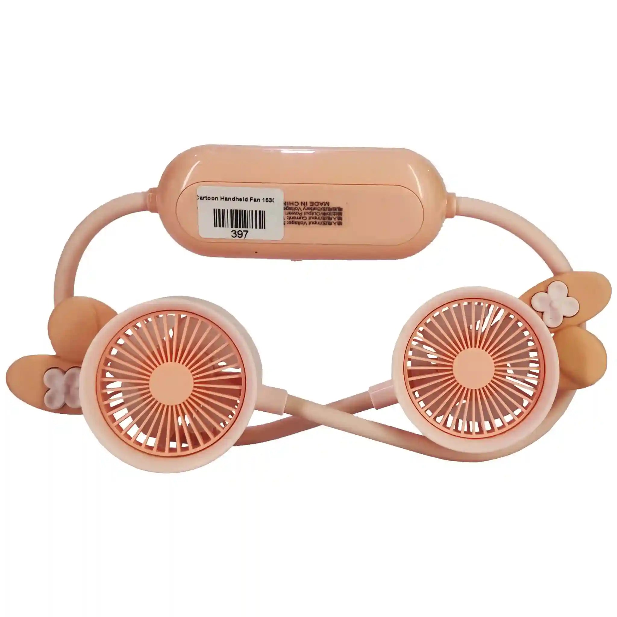 Portable Neckband Mini Fan USB Chargeable - Saleemi Book Depot in pakistan