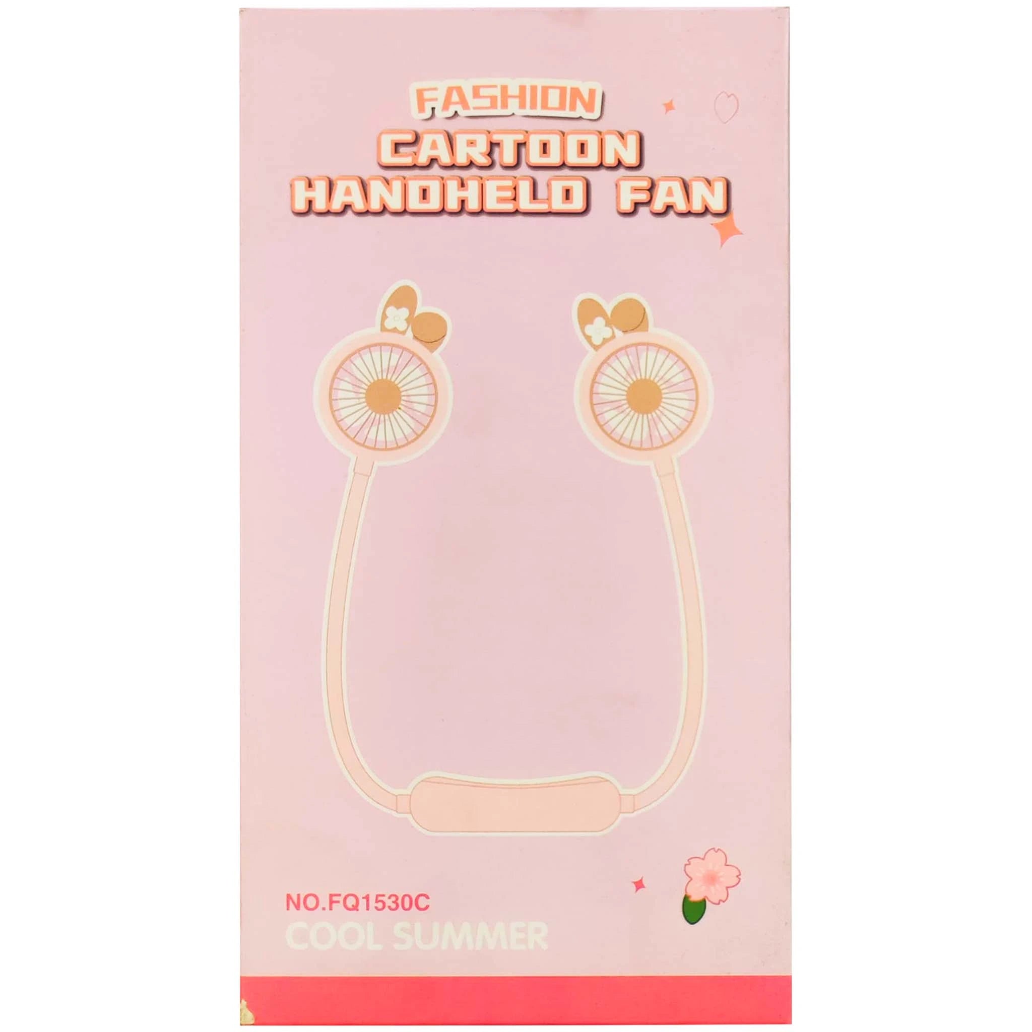 Portable Neckband Mini Fan USB Chargeable - Saleemi Book Depot in pakistan