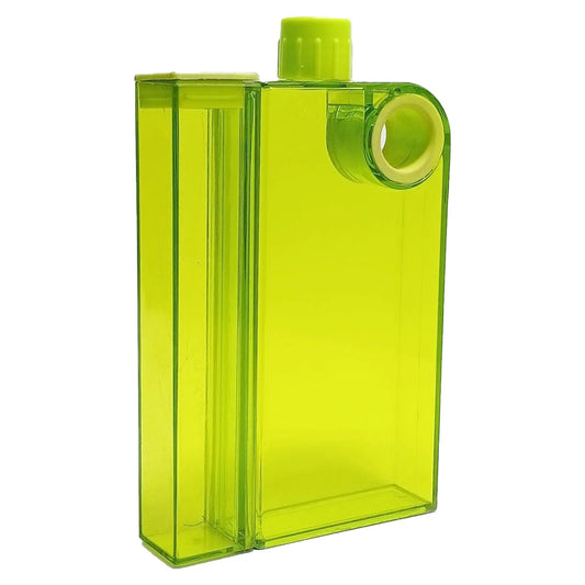 Portable Stylish Dual Portion Flat Water Bottle - Saleemi Book Depot in pakistan