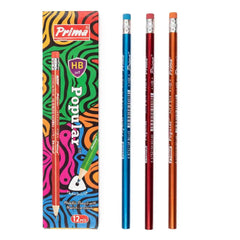 Prima Popular HB Lead Pencil 12Pcs Pack Art No814