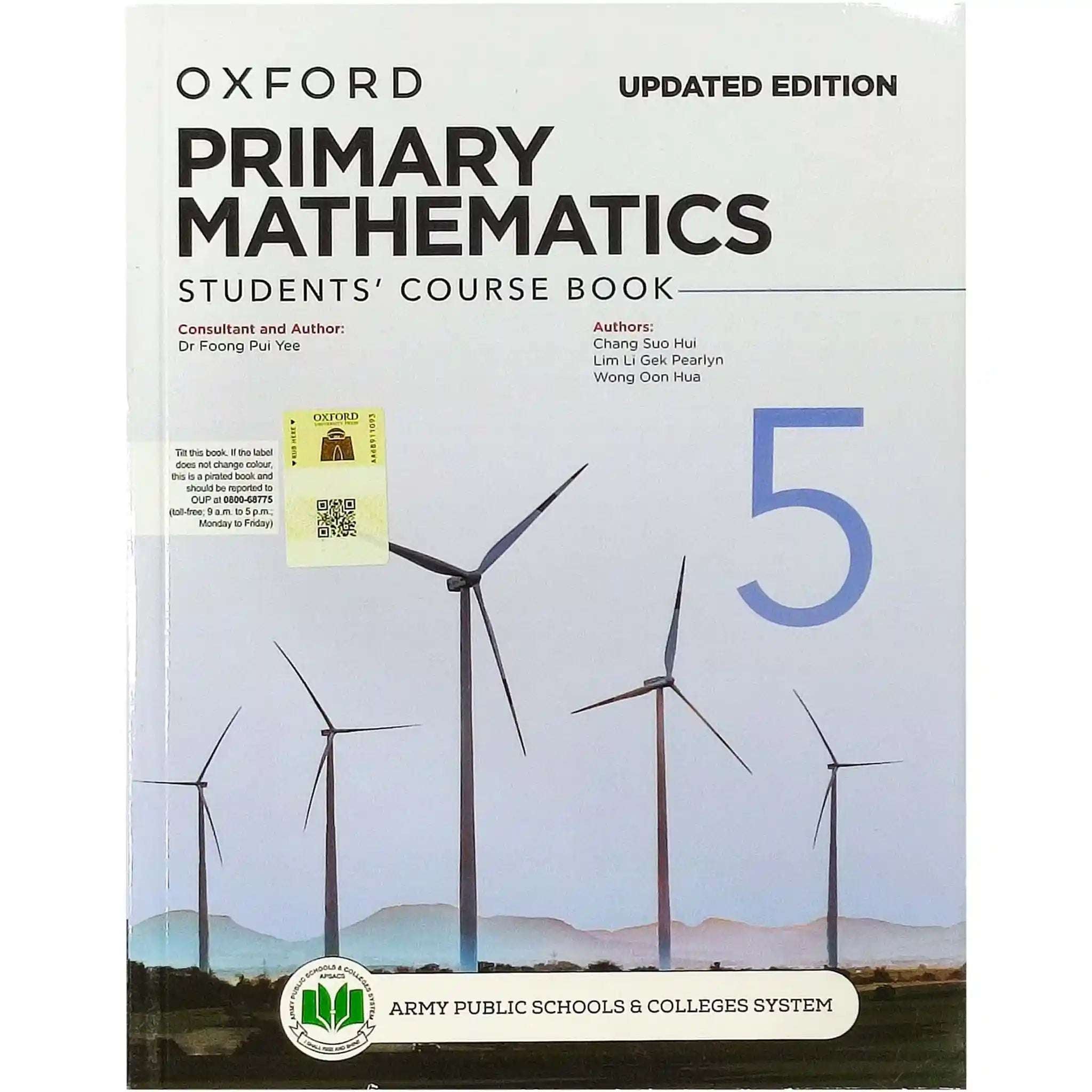 Primary Math student course book 5 Oxford APS - Saleemi Book Depot 