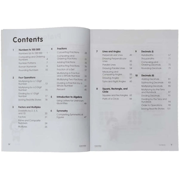 Primary Math 4 Practice WorkBook Oxford APS