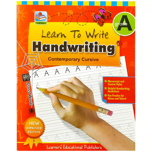 Rabia Learn To Write Handwriting Contemporary Cursive A