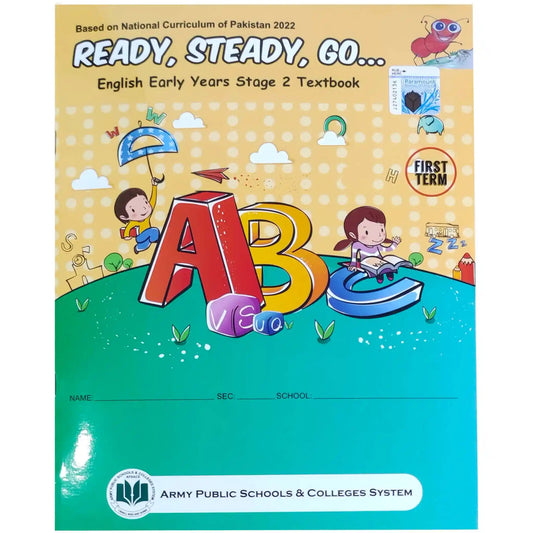 Ready Steady Go English KG First Term Aps - Saleemi Book Depot in pakistan