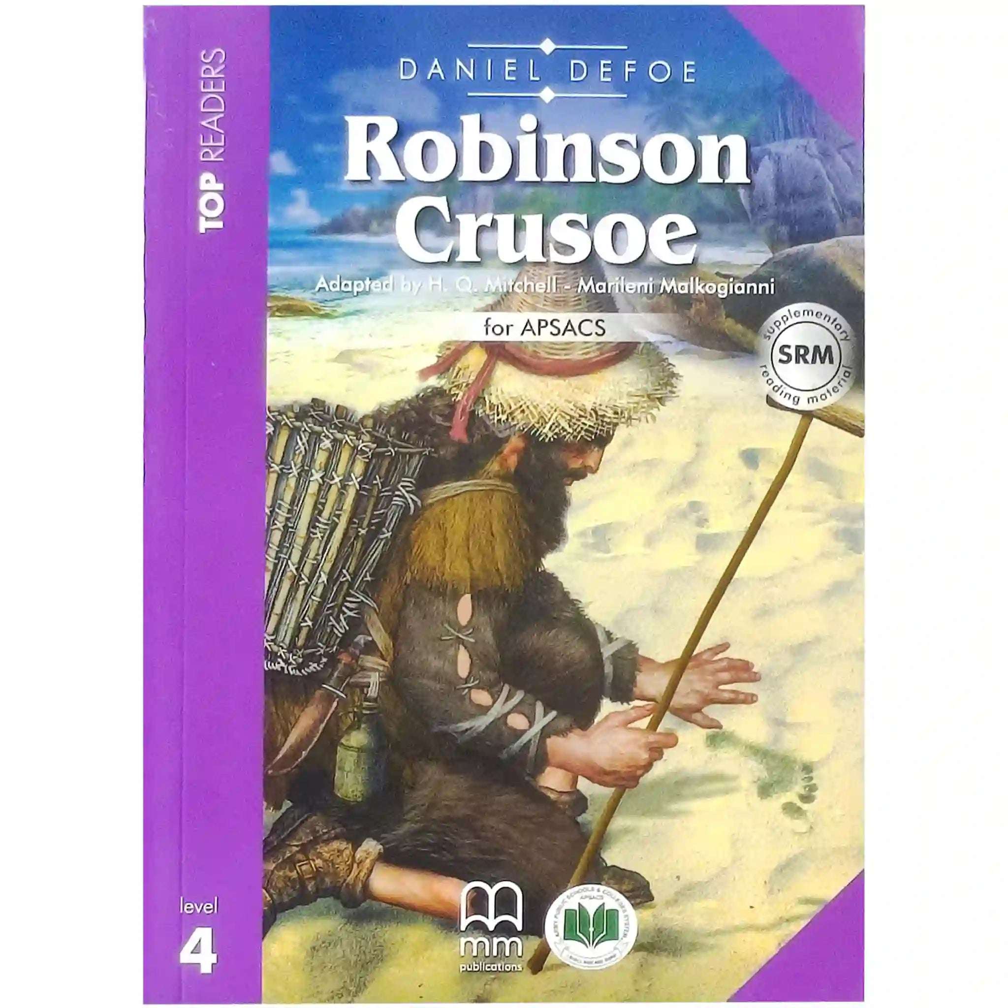 Robinson Crusoe Book Pack W/CD (PAK ED) APSACS - Saleemi Book Depot 