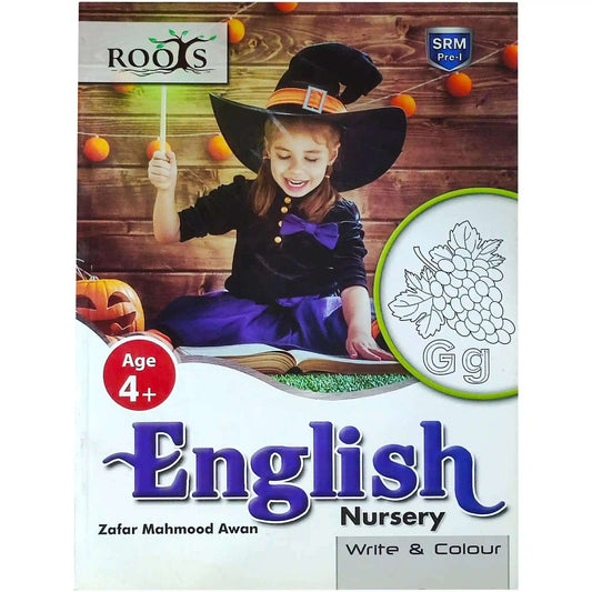 Roots English Nursery Workbook Age 4+ SRM Pre 1 - Saleemi Book Depot 