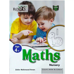 Roots Math Nursery Workbook Age 4+ SRM Pre 1 - Saleemi Book Depot 
