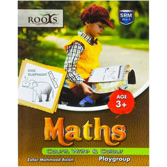 Roots Math Playgroup Workbook Age 3+ SRM Pre 1 - Saleemi Book Depot 