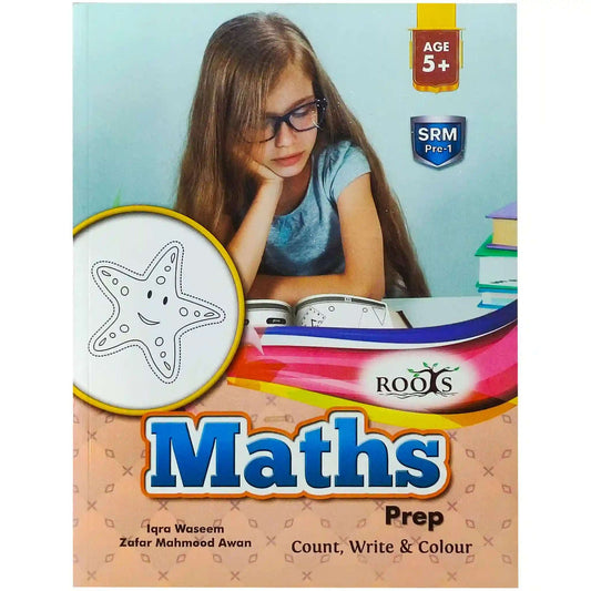Roots Math Prep workbook Age 5+ SRM Pre 1 - Saleemi Book Depot 
