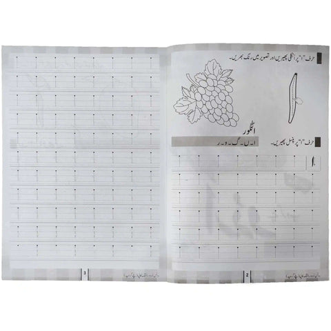 Roots Urdu Playgroup Workbook Age 3+ SRM Pre 1 - Saleemi Book Depot 