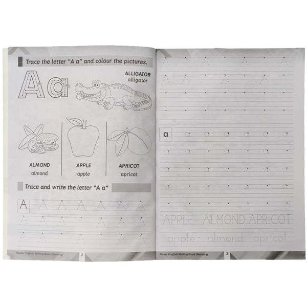 Roots English Nursery Workbook Age 4+ SRM Pre 1