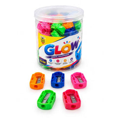 SBD Glow pencil Sharpener 50Pcs jar SD-888