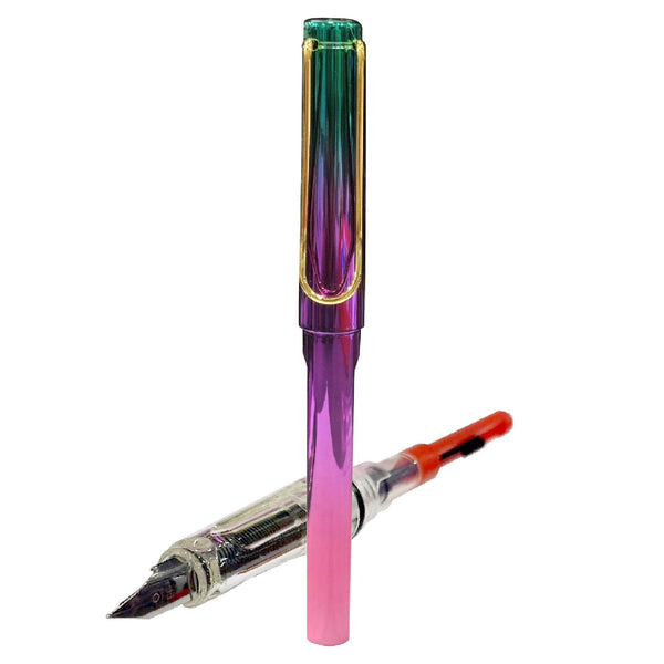 Rainbow Fancy Fountain ink Pen 166 - Saleemi Book Depot